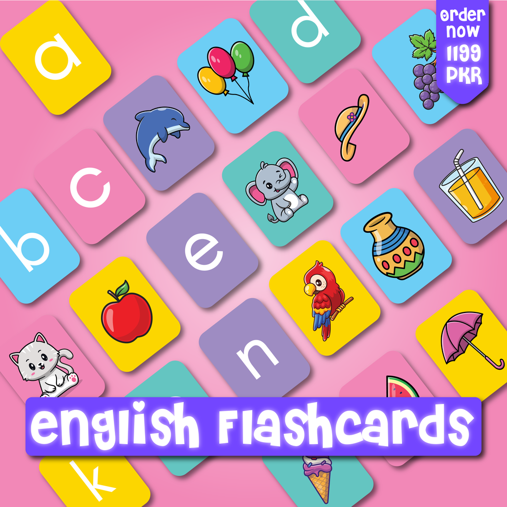 Lowercase English Flashcards