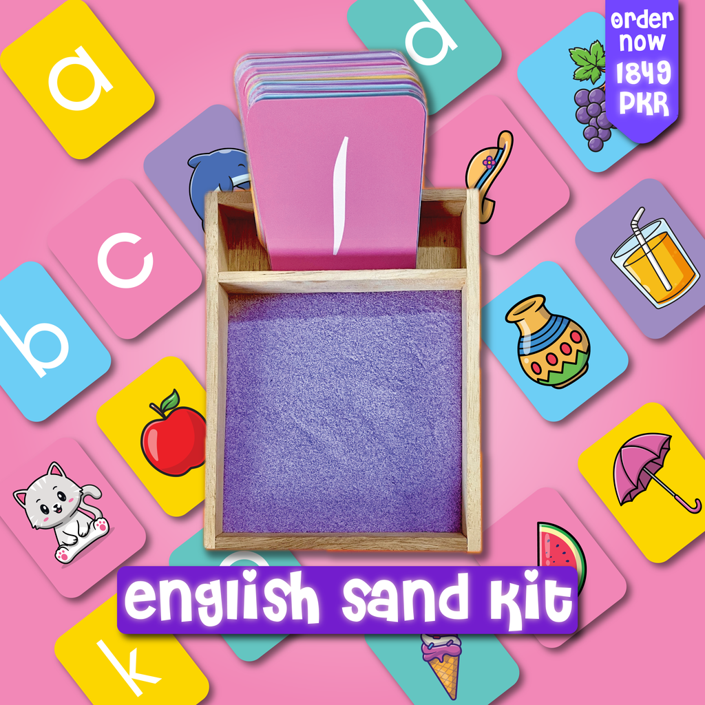Lowercase English SandKit