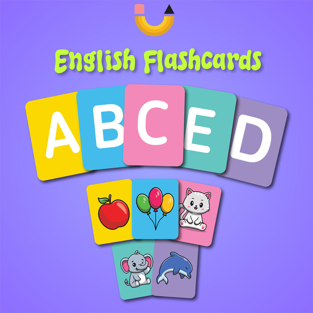 English (Upper case) Flashcards for Kids - Learning Kits Pakistan | Online