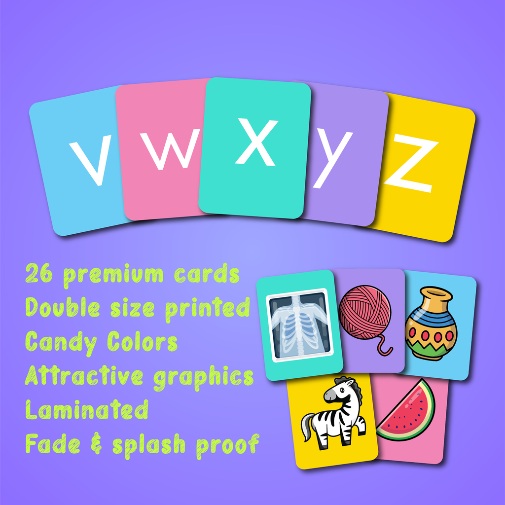 English Flashcards (lower case)