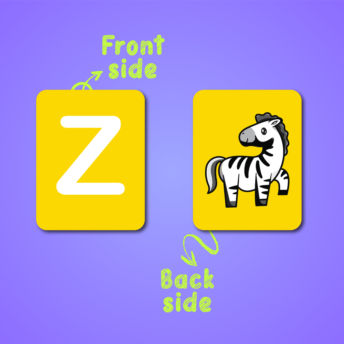 Triple Flashcards - English, Urdu & Maths (1-20) for Kids | Pakistan