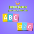 English Flashcards Bundle (lower & upper case)