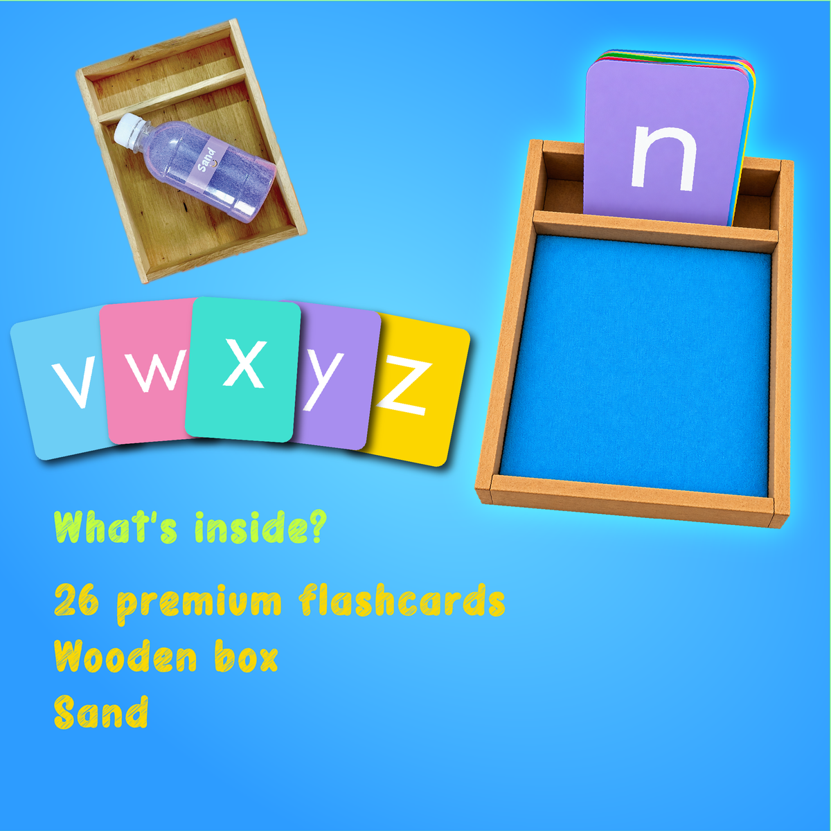 Lowercase English SandKit