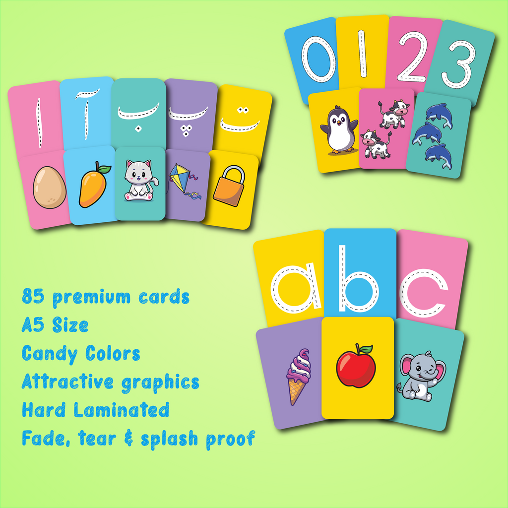 Triple Tracing Bundle 3-in-1 - English, Urdu & Maths| Pakistan