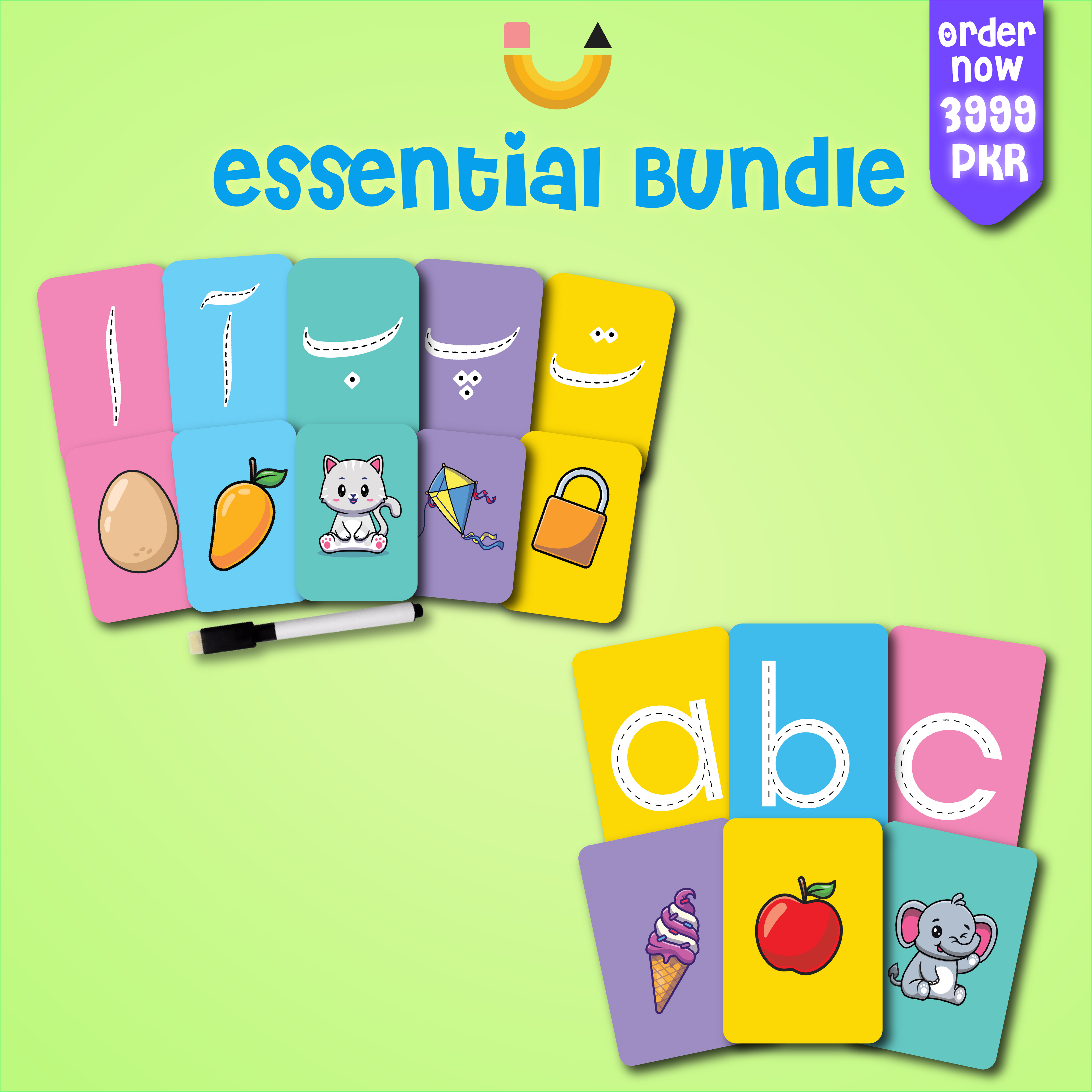 Essential tracing bundle | English & Urdu